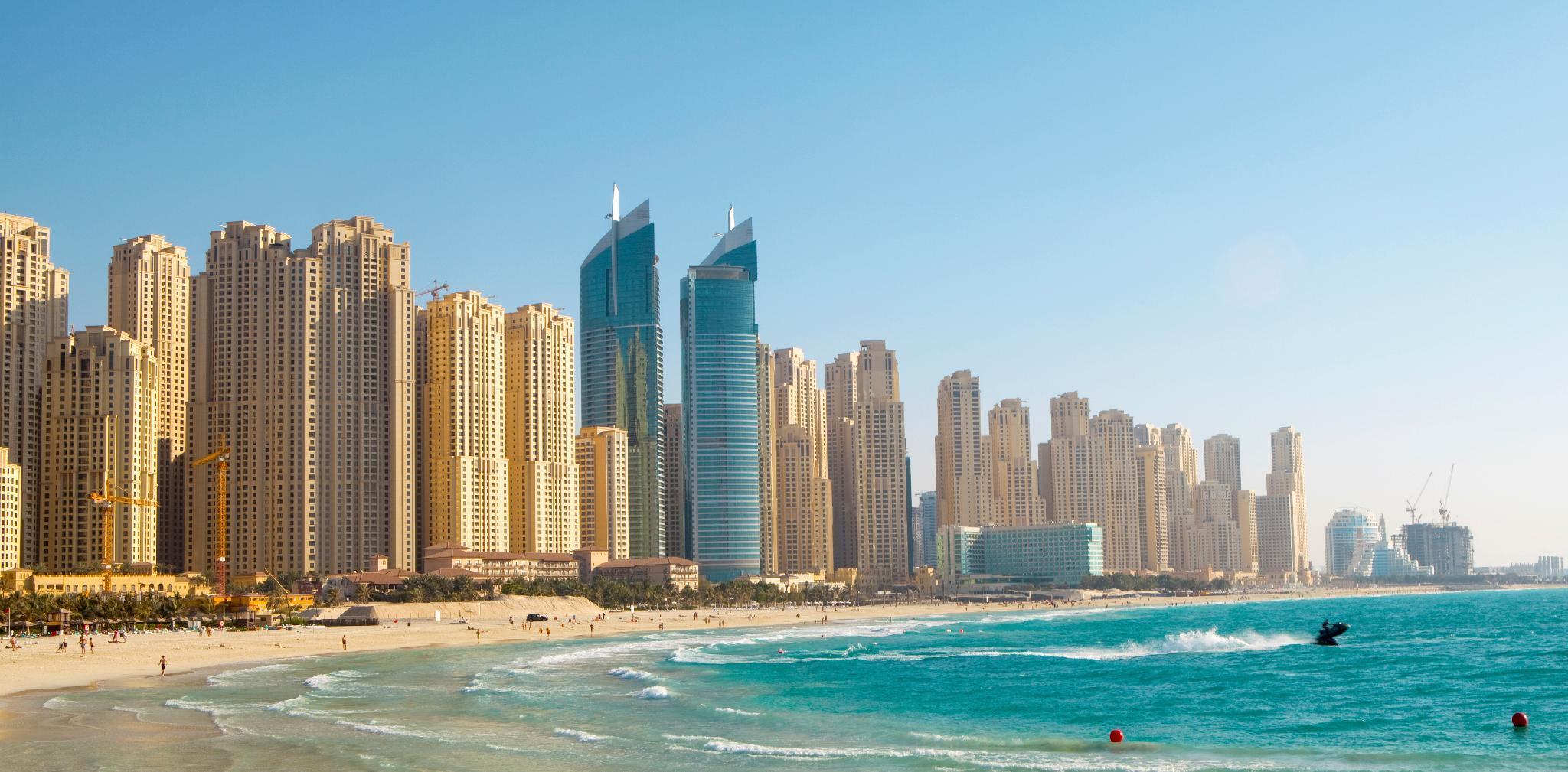 Blue Beach Tower The Walk Jbr Dubaj Kültér fotó