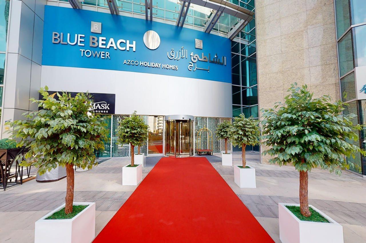 Blue Beach Tower The Walk Jbr Dubaj Kültér fotó